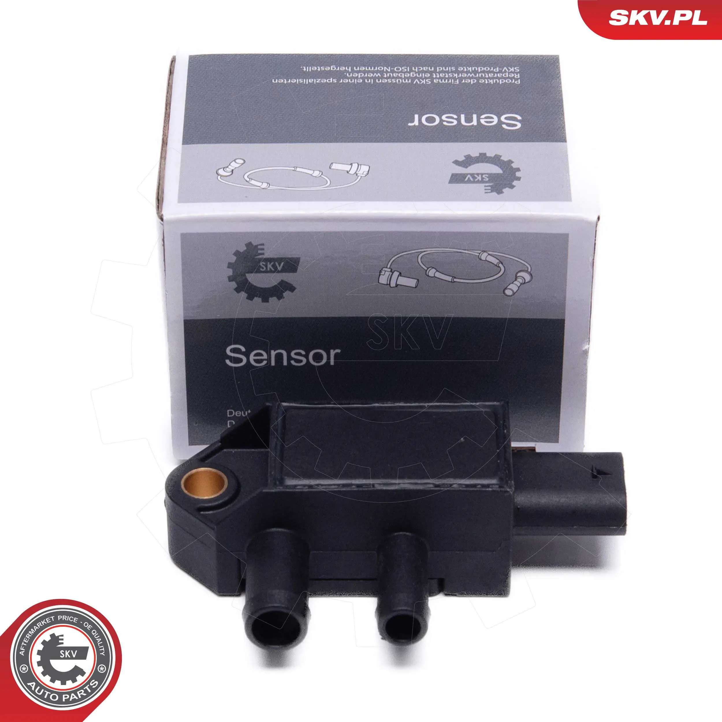 Sensor, exhaust pressure